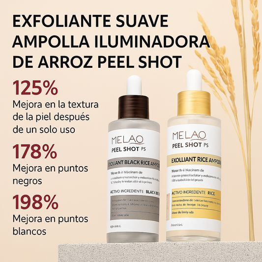 Peel Shot 2 Exfoliantes - piel suave y sin textura