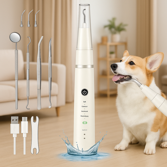 Dispositivo ultrasónico de limpieza dental para mascotas